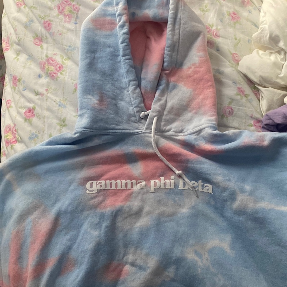 Gamma Phi Beta tie die hoodie